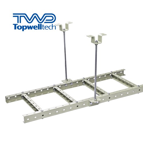 Data Center Ladder Rack to Wall Kit for Cable Runway