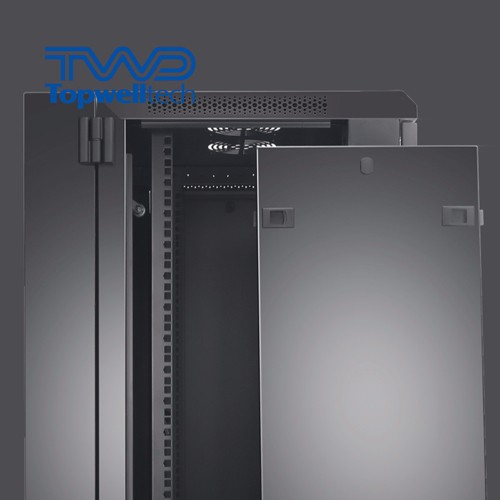 Negro barato 37U Server Rack 19pulgadas Rack Gabinete de rack para centro de datos